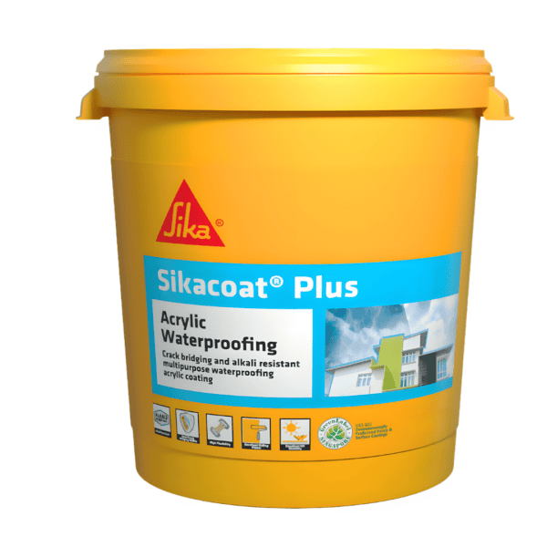 Sika 西卡 – SikaCoat® Plus 西卡天面外牆防水塗料